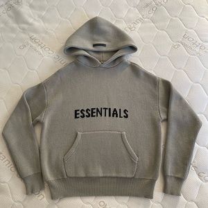 Authentic Essentials knit hoodie